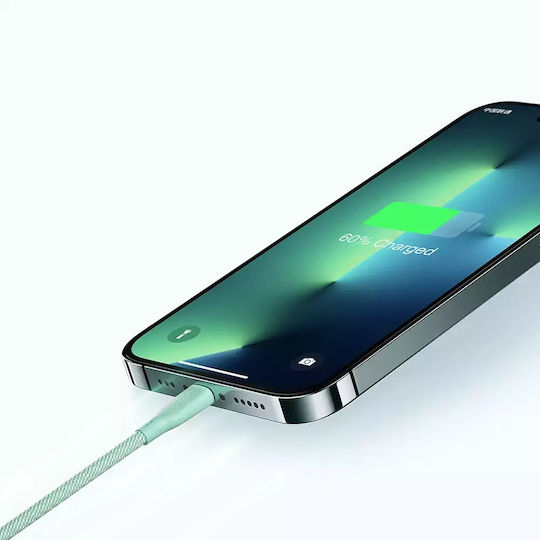 Joyroom Multi-color Series Sa34-cc3 USB 2.0 Cable USB-C male - USB-C 60W PD Λευκό 1m