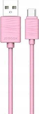 Joyroom JR-S118 USB Typ-C Kabel USB 2.0 männlich - USB-A Rosa 1m u21611