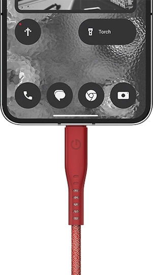 Energea USB 2.0 Cable USB-C Male - USB-C 240W PD Red 1.5m