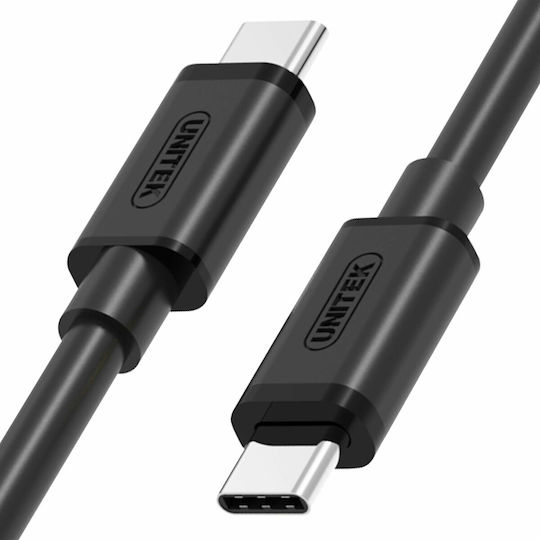 Unitek USB 3.0 Cable USB-C male - USB-C Μαύρο 1m Y-C477BK