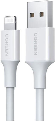 Ugreen Mfi USB-A to Lightning Cable Λευκό 1m (20728)