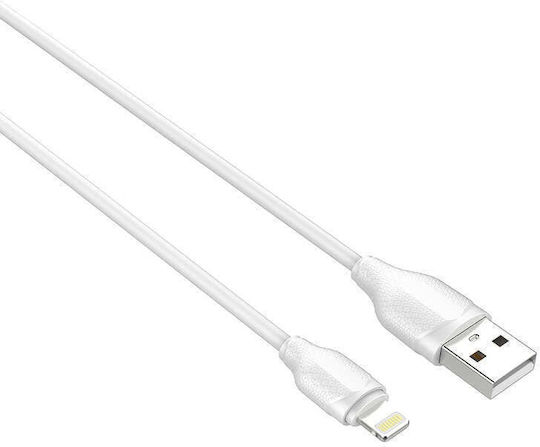 Ldnio LS371 USB to Lightning Cable Λευκό 1m (LD-LS371LW)