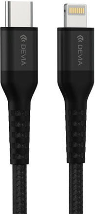 Devia USB-C to Lightning Cable 20W Μαύρο 1.5m (DVCB-DVCB-350085)