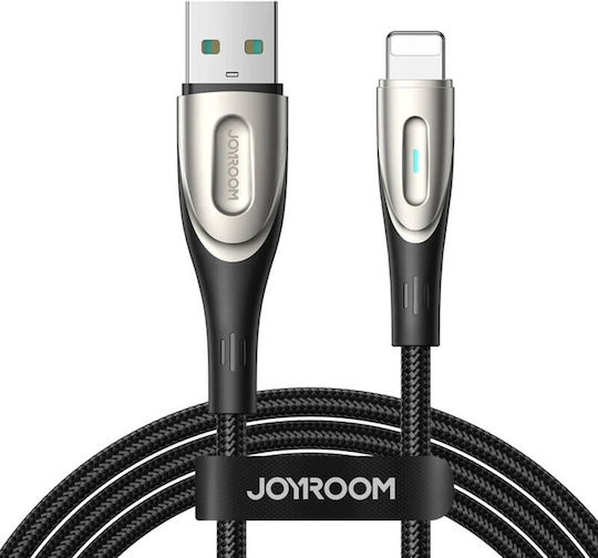 Joyroom Braided USB-A to Lightning Cable 18W Μαύρο 1.2m SA31-AL3
