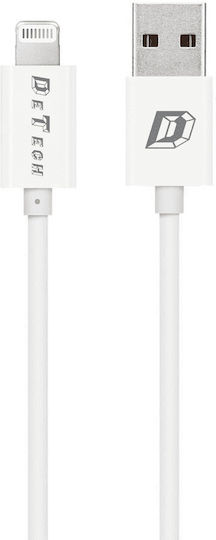 Regular USB to Lightning Cable Λευκό 1m (14136)
