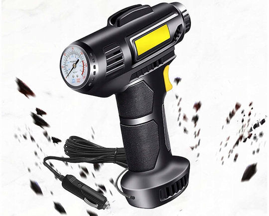 Τρόμπα Αυτοκινήτου 145PSI με Καλώδιο Αναπτήρα 12V