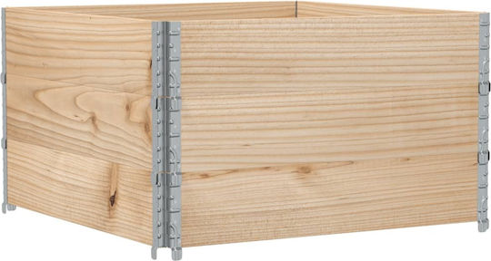 vidaXL Κολάρα Παλέτας 100x100x60.5εκ. 3τμχ
