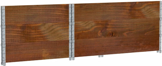 vidaXL Pallet Collar 120cmx80cmx60.5cm 3pcs