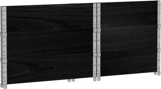 vidaXL Pallet Collar 80cmx60cmx60.5cm 3pcs
