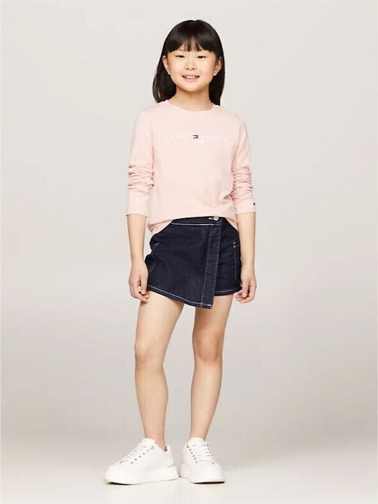 Kinderhemd Langarm Rosa ESSENTIAL