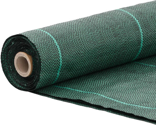 vidaXL 4005251 Ground Cover Fabric 1x50m Green