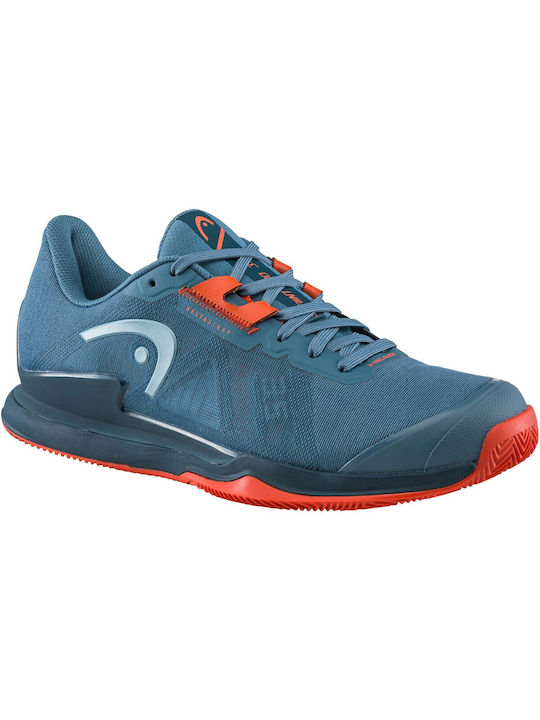 Head Sprint Pro 3.5 Clay Tennisschuhe Tongelände Blau