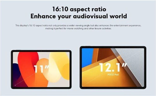 Xiaomi Poco Pad 12.1" Tablet (8GB/256GB) Γκρι
