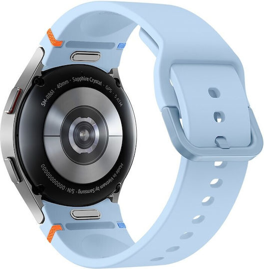 Samsung Galaxy Watch FE Aluminum 40mm Waterproof with Heart Rate Monitor (Silver)