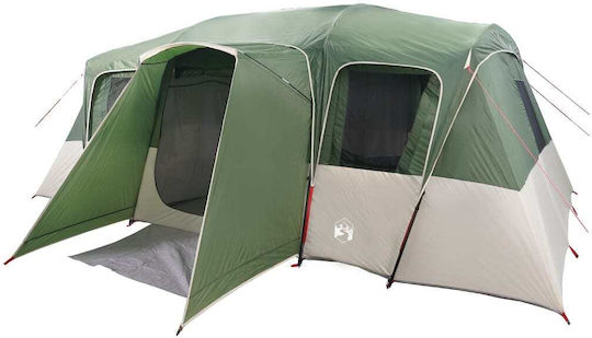 vidaXL Campingzelte Tunnel Grüne für 16 Personen