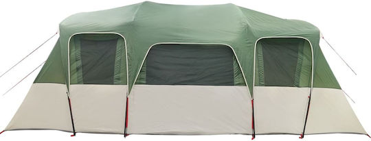 vidaXL Campingzelte Tunnel Grüne für 16 Personen