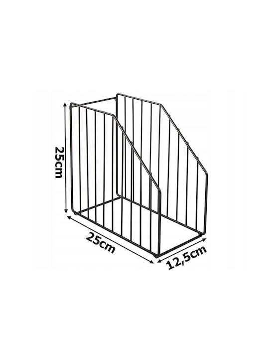 Verk Group Επιτραπέζια Βάση Μεταλλική 12.5x25x25εκ. Μαύρη
