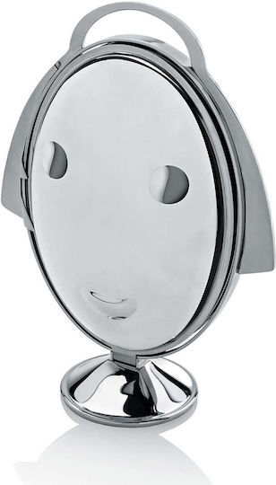 Alessi Inox Εταζέρα Γκρι Ø20xY20cm Π27xΜ44xΥ20cm Alessi Inox Εταζέρα Γκρι Ø20xY20cm Π27xΜ44xΥ20cm