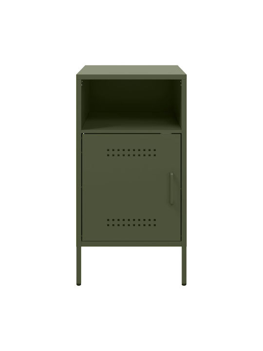 Κομοδίνα Μεταλλικά Πράσινα 2τμχ 36x39x68cm