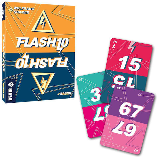 Επιτραπέζιο Παιχνίδι Flash 10 για 2-5 Παίκτες 8+ Ετών (EN) Devir