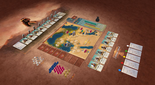 Board Game Sammu-ramat for 1-5 Players 14+ Years Old (EN) Ion Game