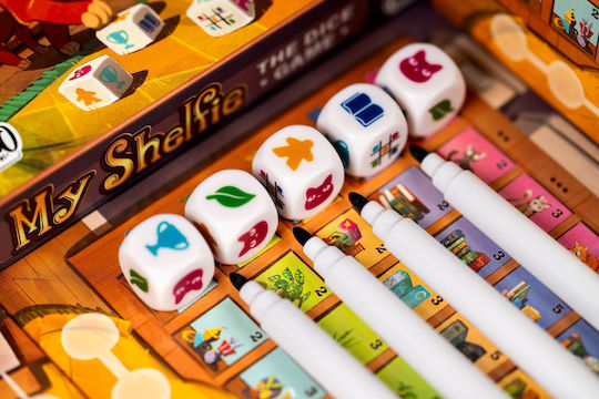 Настолна игра My Shelfie: The Dice Game за 2-4 играчи 8+ години (EN) Cranio Creations