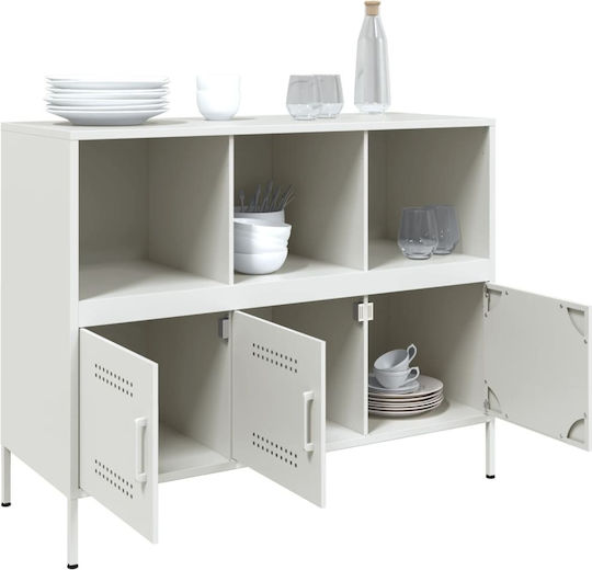 Мебели за съхранение от метал Olive Green 100.5x39x79см