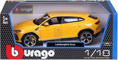 Bburago Αυτοκινητάκι 1:18 Κίτρινο Lamborghini Urus