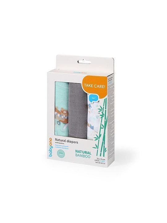 Babyono Swaddle Wraps Grey