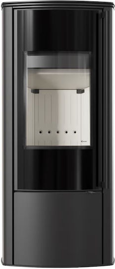 Kratki Ceramică Soba pe lemne 5.5kW Alb