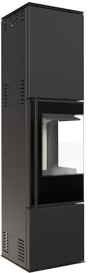 Kratki Ceramică Soba pe lemne 7.3kW Alb