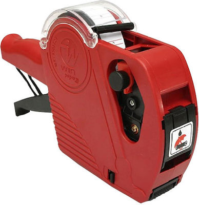 Motex MX-5500 Mechanisch Tragbarer Etikettendrucker 1 Zeile in Rot Farbe