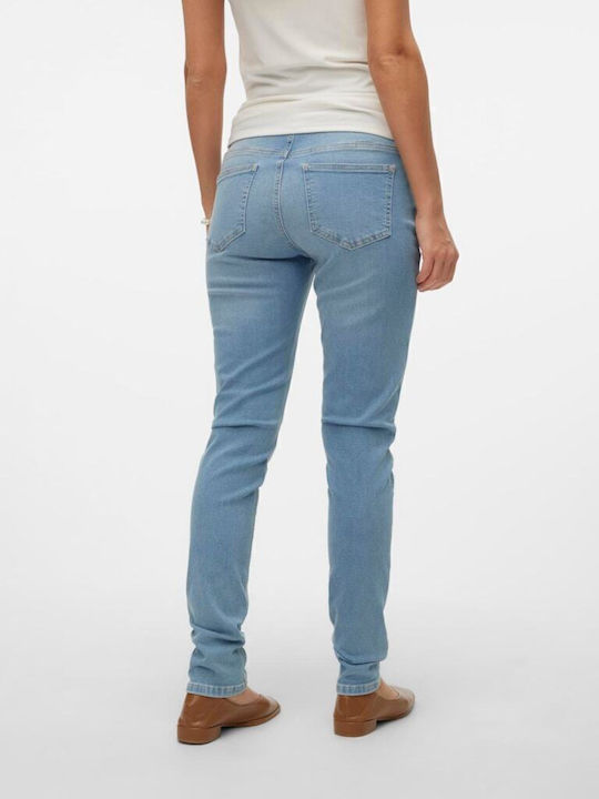 Olivia Albastru Jean Pantaloni de maternitate