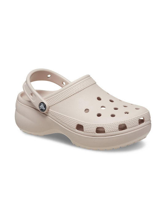 Crocs Γυναικεία Σαμπό Μπεζ