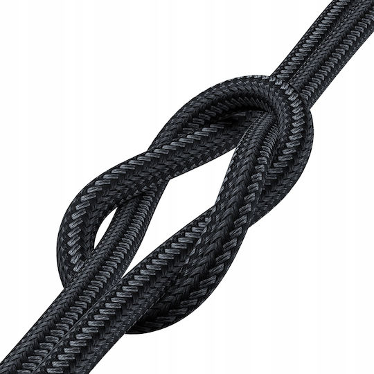 Mcdodo Braided USB-A to Lightning Cable 12W Black 1.2m