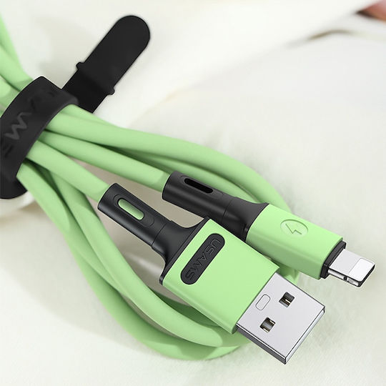 Usams SJ434 USB-A to Lightning Cable Yellow 1m (SJ434USB03)