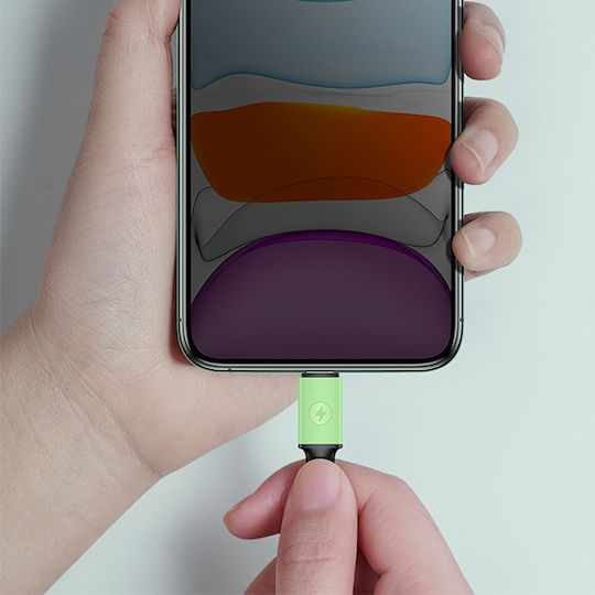 Usams SJ434 USB-A zu Lightning Kabel Lila 1m (SJ434USB04)