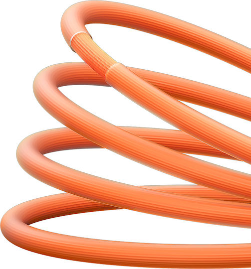 Baseus CoolPlay USB-A to Lightning Cable Πορτοκαλί 2m (CAKW000507)