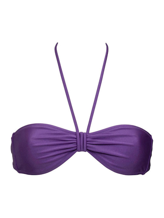 Set Bikini Ψηλόμεσο Μωβ