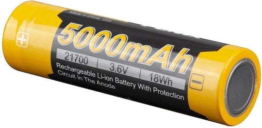 Fenix Επαναφορτιζόμενη Μπαταρία 21700 5000mAh 3.6V 1τμχ