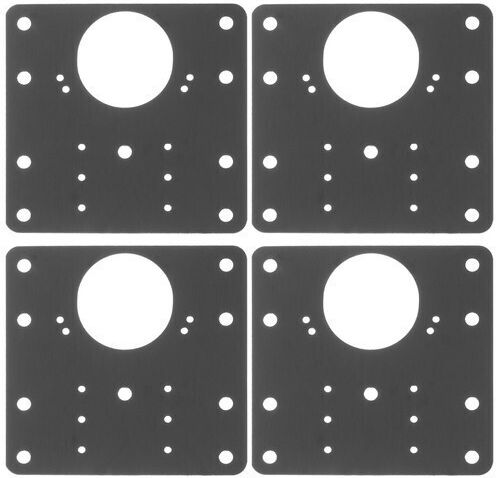 Malatec Repair plate Furniture Made of Stainless Steel 4pcs