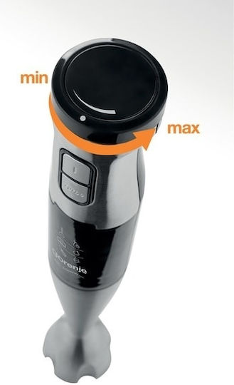 Gorenje HBX1000E Handmixer mit Inox-Stab 1000W Silber