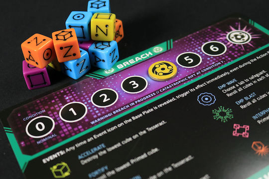 Настолна игра Tesseract за 1-4 играчи 14+ години SND1010 (EN)