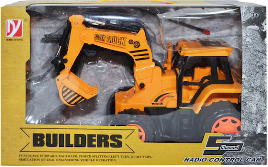 Remote Control Excavator Tractor Ages 3 Years A8863-23 Yellow