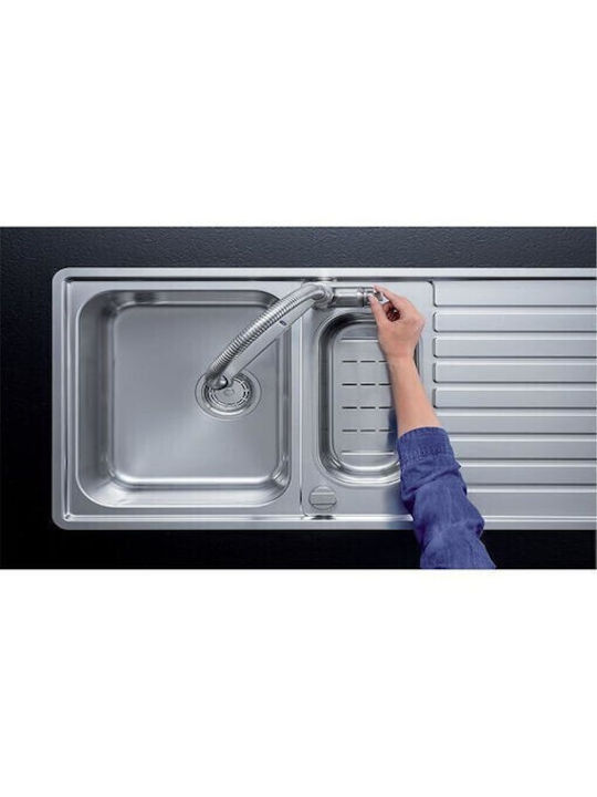 Blanco Solenta-S Kitchen Faucet Counter PVD Steel