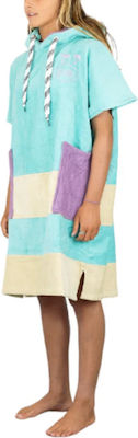 Poncho V Beach Crew Jr Alles In Aqua 90