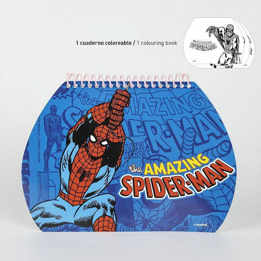 Cerda Marvel Painting Set in Case 23x20.5cm 11pcs