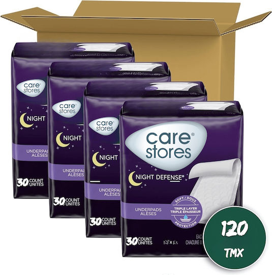 Абсорбиращи подложки Care Stores 60x90 Месечен пакет 120 броя