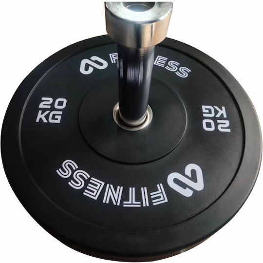 Mfitness Set of Plates Olympic Type Rubber 1 x 20kg Φ50mm