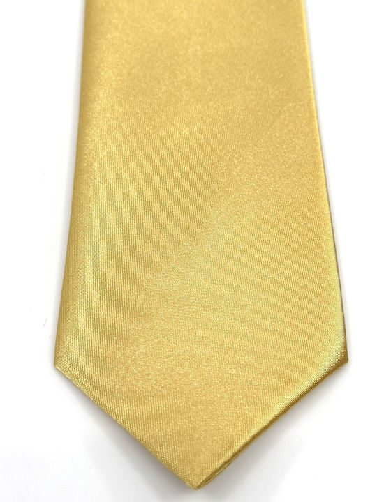 Cravată L-053-51 6.5 Cm Set Batistă Material Satin Lucios Culoare Goldenrod Cravată L-053-51 6.5 Cm Set Batistă Material Satin Lucios Culoare Goldenrod